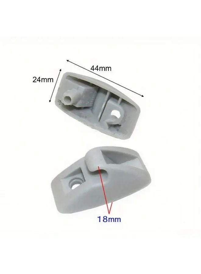 2pcs Car Sun Visor Support Clip Holders Replacement for VW Jetta MK1 Passat B3 - Image 4